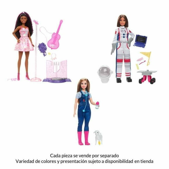 Muñeca Barbie Profesiones Set de Lujo Varios Modelos 1 Pieza