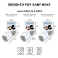 thumbnail image 2 of ABG Accessories - Calcetines infantiles para niñas y niños, Mickey Mouse, Baby Shark, Justice League (10 unidades, 0-24 meses), Mickey Mouse - Azul, 12-24 Meses, 2 of 5