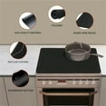 thumbnail image 4 of YFLXDMLYYSC 1pc Silicone Stove Mat, Sink Mat Electric Stove Top Cover, Placemat, Electronic Stove Heat Insulation Mat, Drying Mat, Kitchen Items, 4 of 6