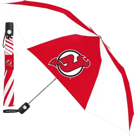 WinCraft New Jersey Devils 42 Primary Logo Folding Umbrella
