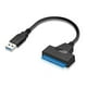 thumbnail image 2 of Cable adaptador de disco duro USB 3 a SATA para discos duros SSD/HDD de 2,5" Vogacara EL011555-00, 2 of 5