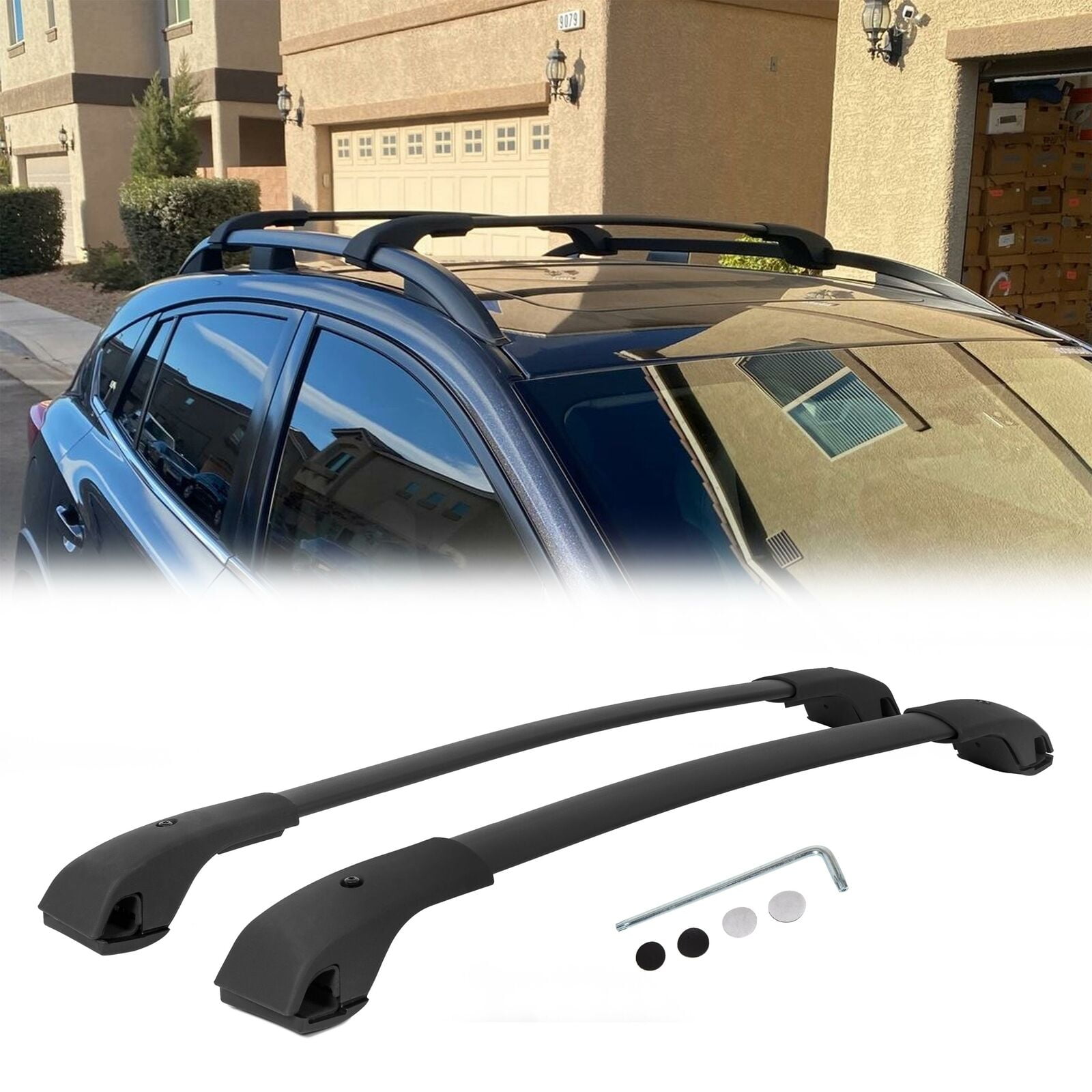 For 1821 Subaru Crosstrek Cross Bars Roof Rack Rail Set Replace