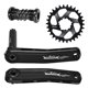 thumbnail image 1 of plato Juego de bielas para bicicleta de montaña, 170mm, juego de brazo de manivela para bicicleta MT SWTXO 30T, 1 of 7