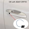 thumbnail image 4 of Poignée de Porte Extérieure Bouton Interrupteur en Caoutchouc Haute Résistance Poignée de Porte avant Bouton Interrupteur OEM Standard Longue Durée de Vie pour Sportage 2016 à 2021, 4 of 7