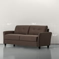 thumbnail image 6 of Zinus Ricardo Fabric Indoor Sofa Couch, Chestnut Brown, 6 of 7