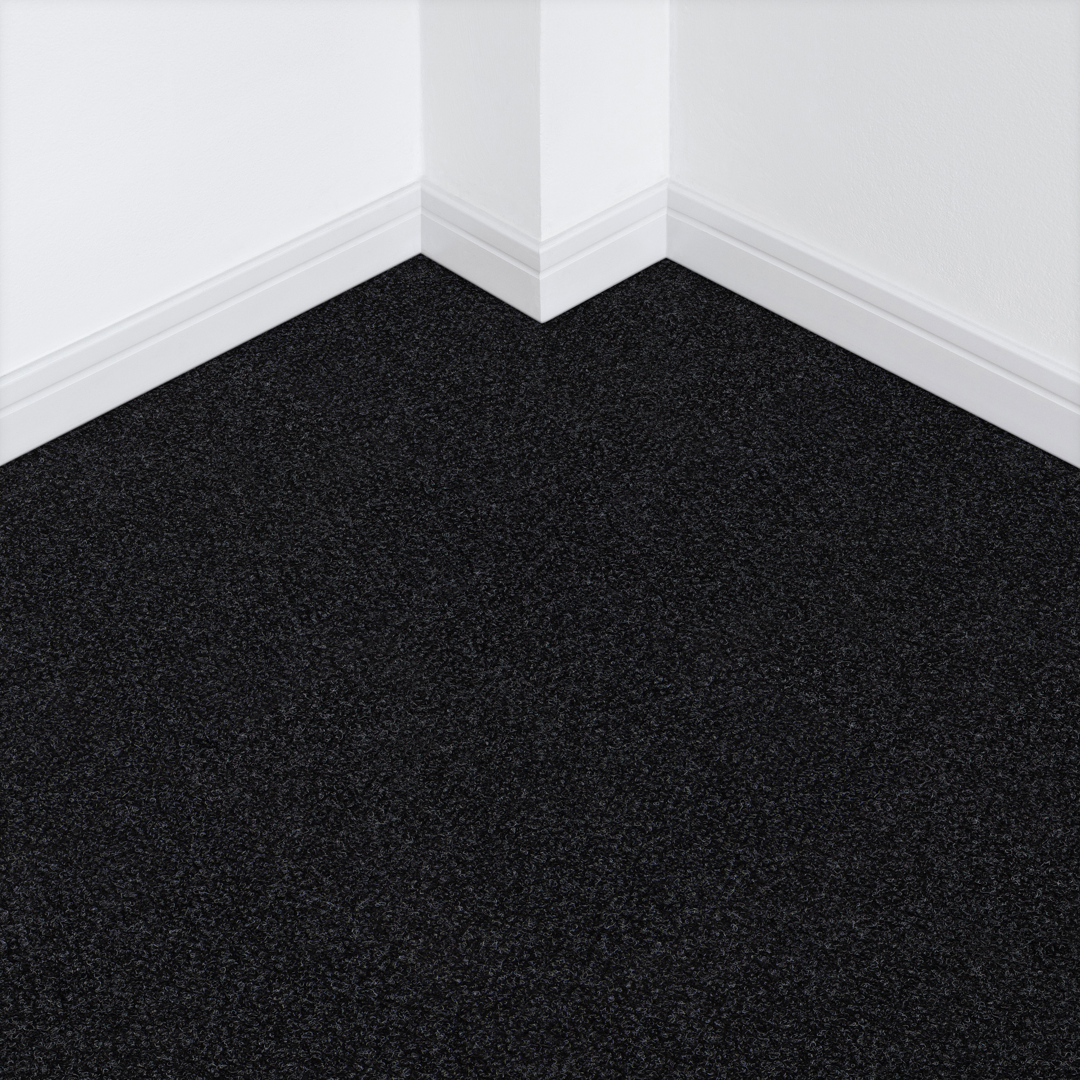 Boone Hobnail Anthracite Peel-and-Stick Carpet Tiles for Easy DIY Installation 10 Tiles Per Box