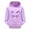 Purple, variant on Curuila Kids Girls Boys Hoodies Cartoon Print Long Sleeve Crew Neck Soft Pullover With Pocket Fashion Spring Autumn Sweatshirt Black Size 2-3 Years