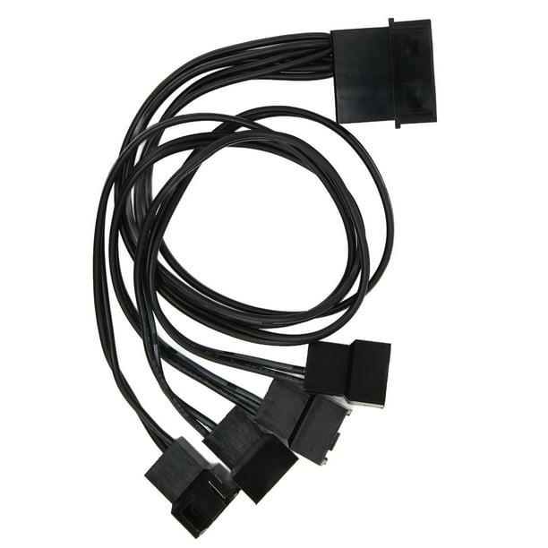 PWM Fan Splitter, Safe Durable 12V Voltage Fan Splitter For Desktop