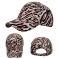 thumbnail image 2 of Yanyanz Caps, Fashion Women Men Sport Tiger Stripes Print Breathable Beach Baseball Cap Hip Hop Hat Sun Hat, Baseball Caps Red One Size, 2 of 5