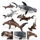 thumbnail image 1 of Gwong Juguete Ocean Animal Toy Vivid Effect Effent Dibujos animados bajo el agua Whale Whale Tiburón Cangrejo Tortuga Figura de acción para niños Gwong 30014247, 1 of 6