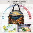 thumbnail image 4 of Fotbe Elegant Sunset Sunflower Bolsa de Almuerzo con Estampado, Lonchera Aislada, Contenedores de Comida Reutilizables Tipo Cooler a Prueba de Fugas, 4 of 7