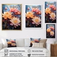 thumbnail image 4 of Designart "Cubist Harmony In Lotus I" Lotus Floater Framed Wall Art Prints, 4 of 5