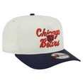 thumbnail image 3 of Men's New Era  Cream/Navy Chicago Bears Chainstitch A-Frame 9FIFTY Adjustable Hat, 3 of 5