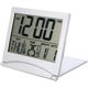 thumbnail image 1 of Escritorio portátil plegable Pantalla LCD digital Termómetro Calendario Despertador, Reloj despertador digital con pilas para viajes con fecha, 1 of 7