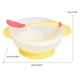 thumbnail image 5 of Cuenco con ventosa antideslizante para bebés y niños, cuencos de alimentación con cuchara con sensor y cubierta, 5 of 11
