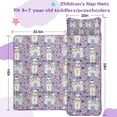 thumbnail image 5 of Bichon Dog Purple Florals Toddler Nap Mats for Kids Preschool,Sleeping Mat Bag or Kids,Toddler Sleeping Bag,Toddler Nap Mat or Daycare, 5 of 6