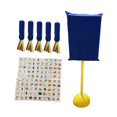thumbnail image 2 of Bolsas de frijoles Regalos de juego de juego Cornhole Juego para carnaval en interiores al aire libre azul, 2 of 8