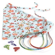 Mary-Kate and Ashley Floral and Beaded Hair Accessories