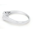 thumbnail image 4 of 3/4 Ct Lab Created Moissanite Diamond Solitaire Engagement Wedding Ring In 14K White Gold Over Sterling Silver(G-H Color,VVS1 Clarity,0.75 Cttw)-9.5, 4 of 8