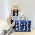 thumbnail image 5 of Bolso de mano para mujer, resistente al agua, con funda para carrito, bolso sencillo para vacaciones, 5 of 5