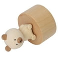 thumbnail image 3 of Caja de música Sincero de madera con mecanismo de relojería oso regalo perfecto para niños, 3 of 10