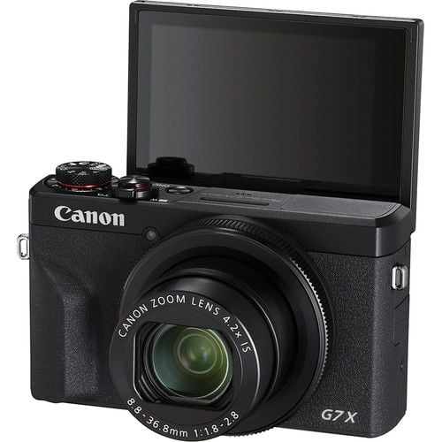 Canon PowerShot G7 X Mark III Digital Camera (Black) with SanDisk