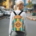 thumbnail image 7 of FORMRS Mini Backpack Purse for Women Quilted Travel Daypack Casual Shoulder Bag, Colorful Stripes, 7 of 7