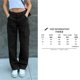 thumbnail image 1 of Pantalones Cargo informales de cintura baja, ropa informal suelta gris Vintage, pantalones vaqueros holgados para mujer, pantalones rectos Sexy Y2K de gran tamaño de calle alta Tan Jianjun unisex, 1 of 2
