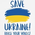 thumbnail image 3 of CafePress - Save Ukraine Raise Your Voices Long Sleeve T Shirt - Unisex Cotton Long Sleeve T-Shirt, 3 of 4