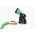 thumbnail image 4 of 75ft Green Expandable Water Hose with Water Spray Nozzle Attachment, 4 of 7