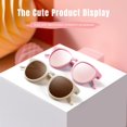 thumbnail image 2 of Gafas de sol Vcarsian Cute Kids polarizadas UV400 de 0 a 6 años con correa, 2 of 6