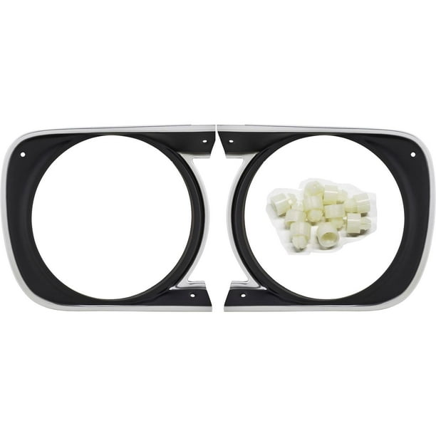 OER 1968 Camaro Headlight Bezel and Barrel Nuts
