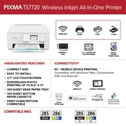 PIXMA TS7720 Wireless Copy/Print/Scan Inkjet Printer