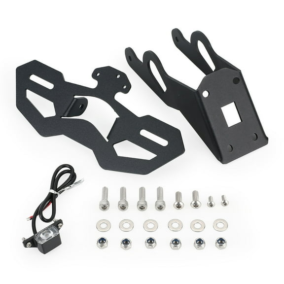 12V Tail Tidy Fender License Plate Holder Kit For KAWASAKI Z1000 /SX Ninja 1000