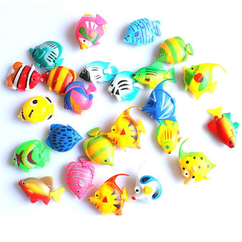 working miniature toy aquarium