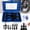 Blue, variant on 10Pcs Heavy Duty Blind Hole Bearing Puller Tool Set, Internal Bearing Remover Kit with Slide Hammer, Split Collet Extractor, 8-25mm Jaw Heads for Motorcycle Bicycle Auto Repair (Red)