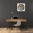 thumbnail image 3 of Haynes, Smith 20x20 White Modern Wood Framed Museum Art Print Titled - Mineral of Blues 2, 3 of 4