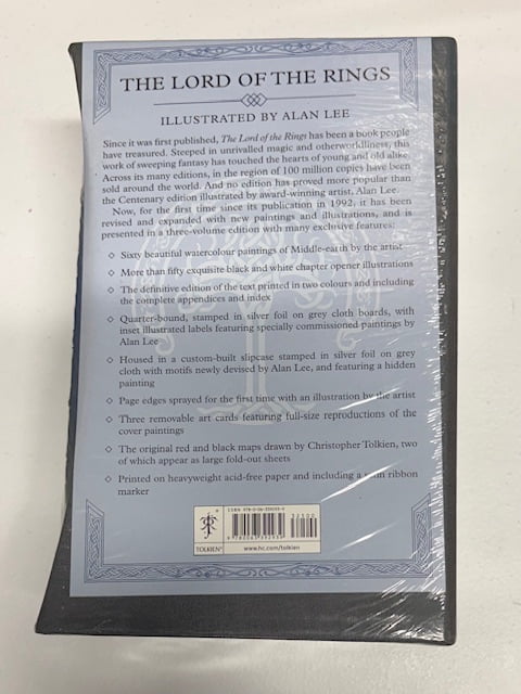 Tolkien Illustrated Editions The Lord of the Rings Deluxe Illustrated Box Set: The Fellowship of the Ring / The Two Towers / The Return of the King, Book 8, (Paperback)
