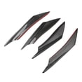 thumbnail image 4 of 4 Pieces Front Bumper Diffuser Accessory for Attachment Car Replacement Carbon fiber, 4 of 8