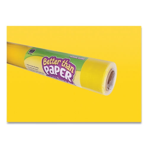 Better Than Paper Bulletin Board Roll, 4 Ft X 12 Ft, Yellow Gold ...