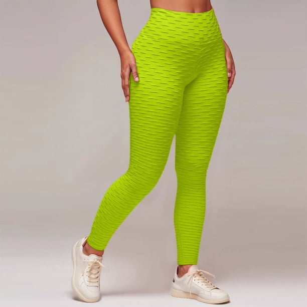 MKLEKYY Pantalones de yoga para mujer, mallas deportivas de cintura alta, pantalones largos de entrenamiento para fitness y ocio