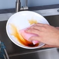 thumbnail image 7 of 3Pc Scrubbing Sponges, Random Color,Multi-Purpose Dish Scrub Sponge, Non Scratch Scouring Pads, Cleaning Sponges for Dishes, Pots & Pans, Durable Dish Washing Tool, 7 of 7