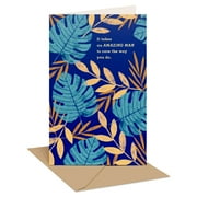 American Greetings Father's Day Card for Any Amazing Man (Tropical Leaves)
