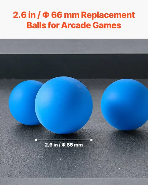 Skeeball Arcade Replacement Balls 4 Pack for Family Game Rooms and Outdoor Tossing Games