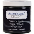 thumbnail image 2 of DecoArt Americana Chalky Finish Paint 8oz-Carbon, 2 of 2