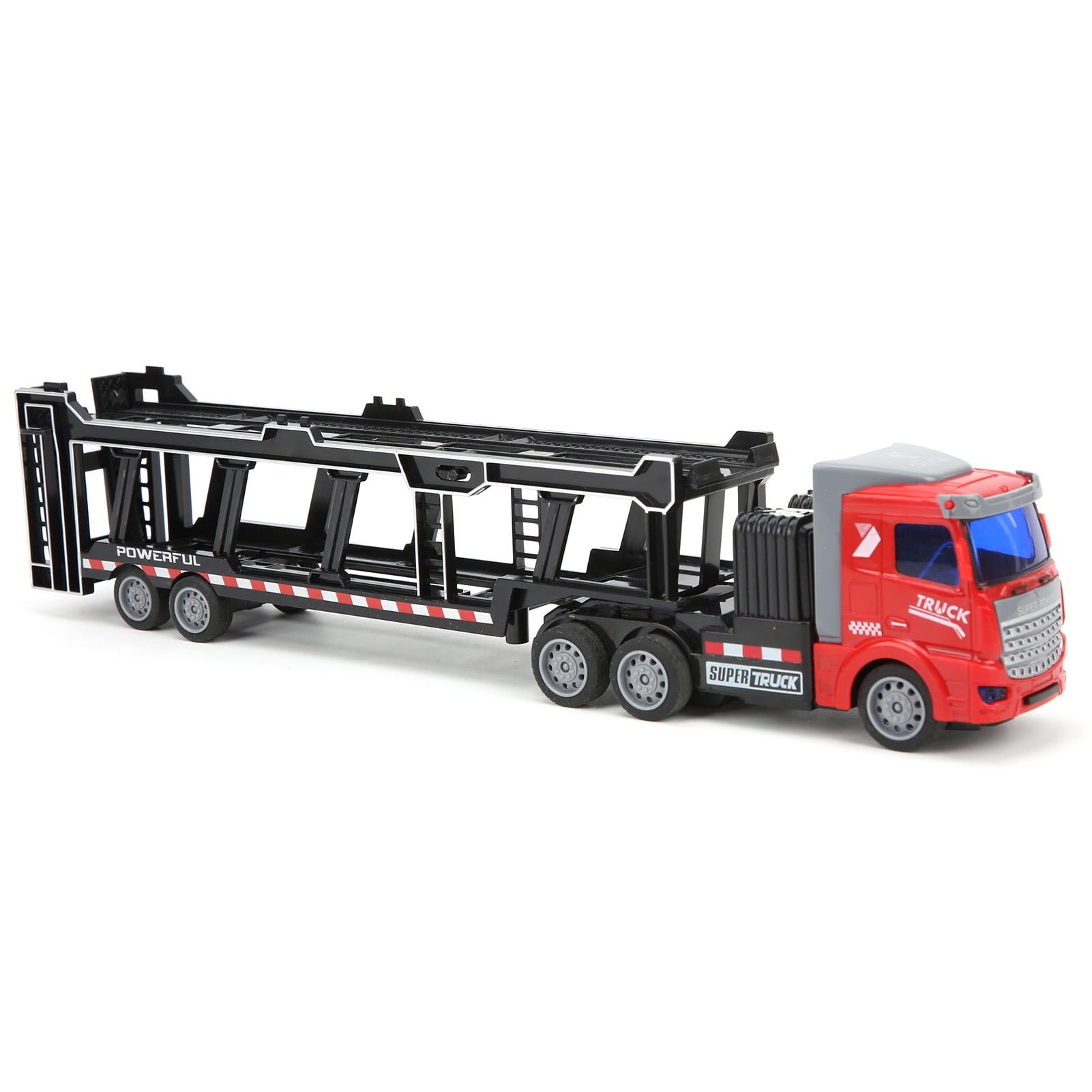 LHCER Children Remote Control Trailer Truck Detachable Flatbed Semi