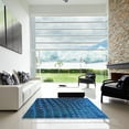 thumbnail image 6 of Ahgly Company Indoor Rectangle Patterned Dodger Blue Novelty Area Rugs, 3' x 5', 6 of 6