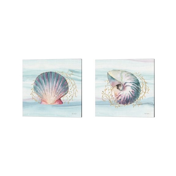 Metaverse Lisa Audit 'Ocean Dream B' Canvas Art (Set of 2)