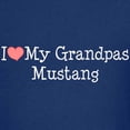 thumbnail image 3 of CafePress - I Love My Grandpa's Mustang Kids Dark T Shirt - Dark T-Shirt Kids XS-XL, 3 of 4