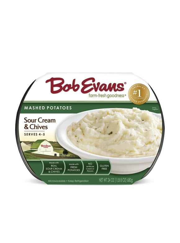 Bob Evans Mashed potatoes in Potato side dishes